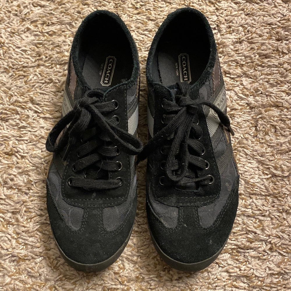 COACH Black sneakers